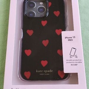 Kate Spade New York iPhone 13 pro Heart phone case